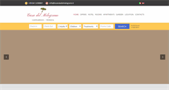 Desktop Screenshot of locandadelmelograno.it