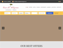 Tablet Screenshot of locandadelmelograno.it